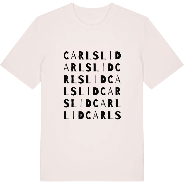 Carlslid wordplay t-shirt – t-shirt from PinShirt