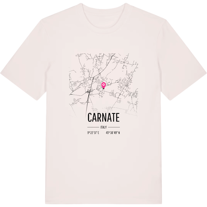 Carnate map t-shirt – t-shirt from PinShirt