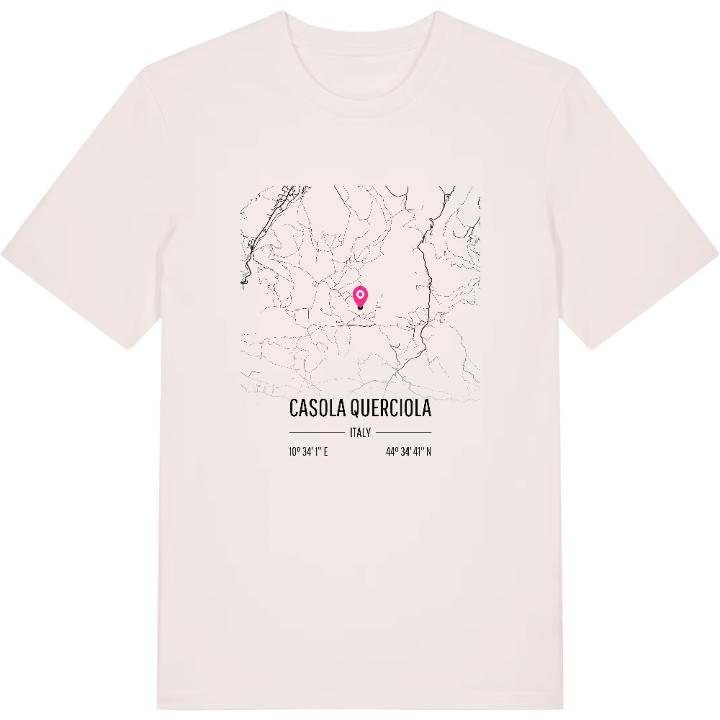 Casola Querciola map t-shirt – t-shirt from PinShirt