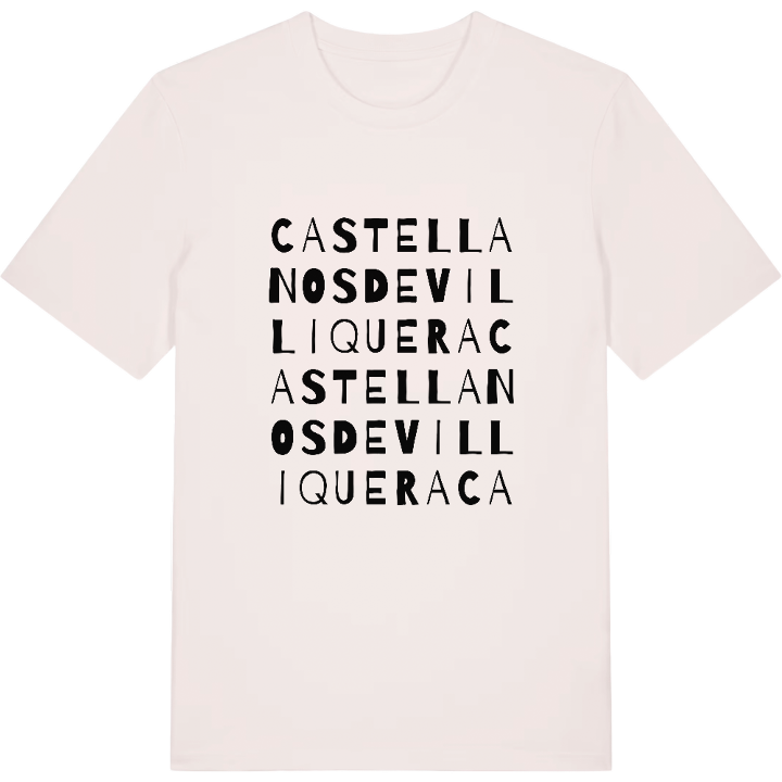 Castellanos de Villiquera wordplay t-shirt – t-shirt from PinShirt