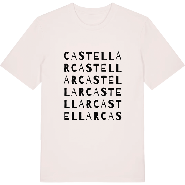 Castellar wordplay t-shirt – t-shirt from PinShirt