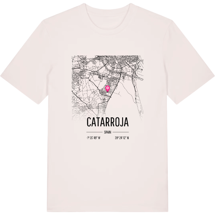 Catarroja map t-shirt – t-shirt from PinShirt