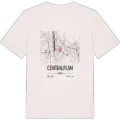 Centralplan karta t-shirt