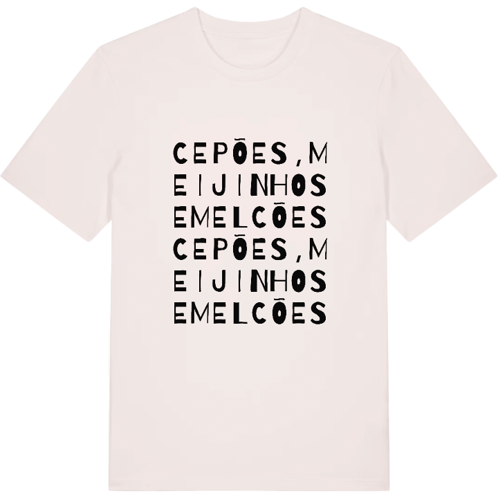 Cepões, Meijinhos e Melcões wordplay t-shirt – t-shirt from PinShirt