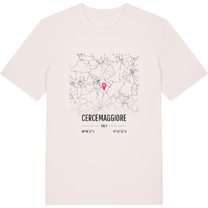 Cercemaggiore map t-shirt – t-shirt from PinShirt
