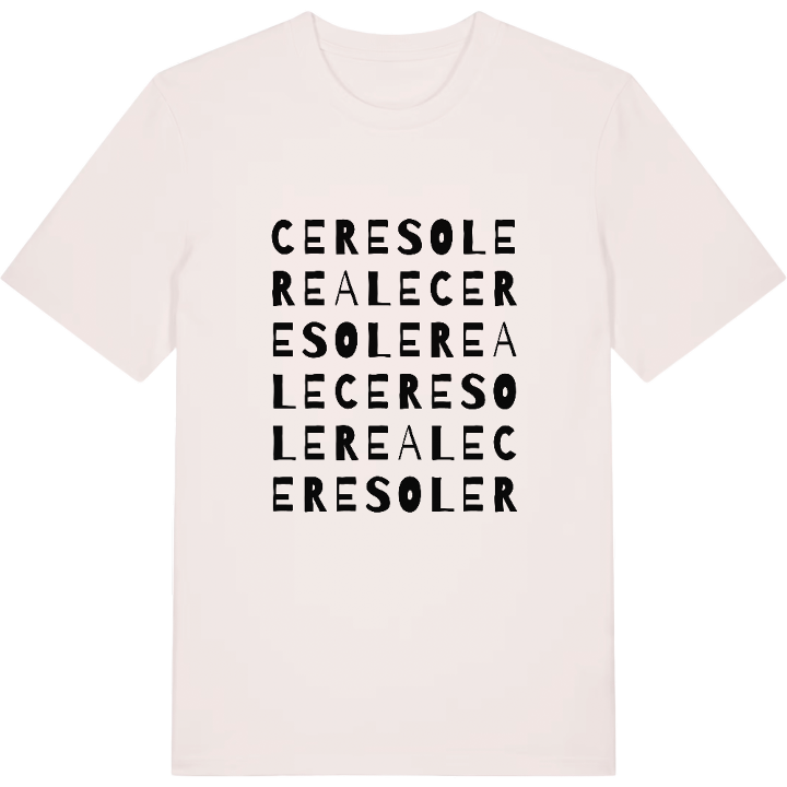 Ceresole Reale wordplay t-shirt – t-shirt from PinShirt