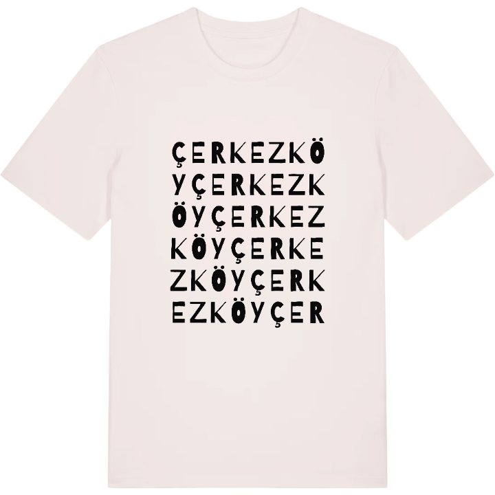 Çerkezköy wordplay t-shirt – t-shirt from PinShirt