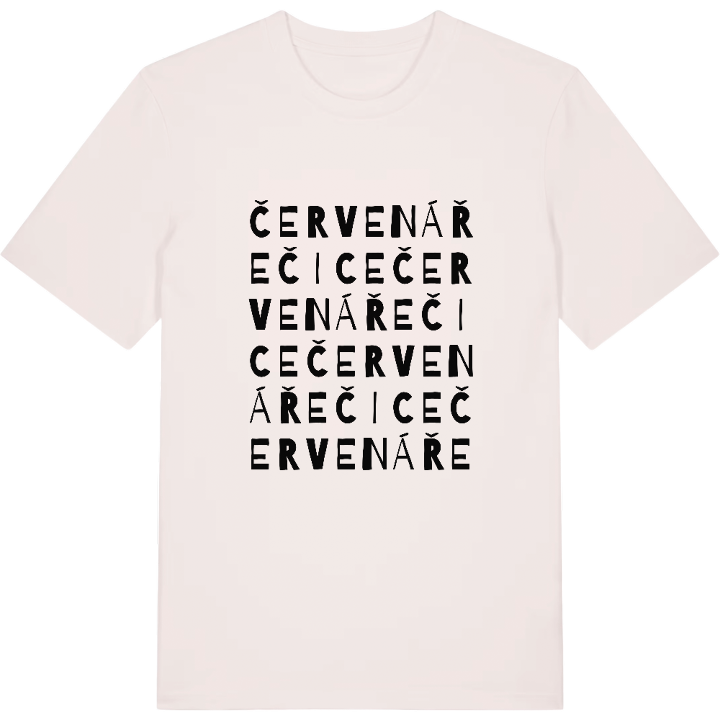 Červená Řečice wordplay t-shirt – t-shirt from PinShirt