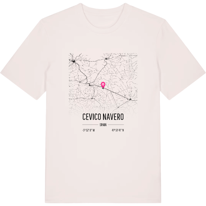 Cevico Navero map t-shirt – t-shirt from PinShirt