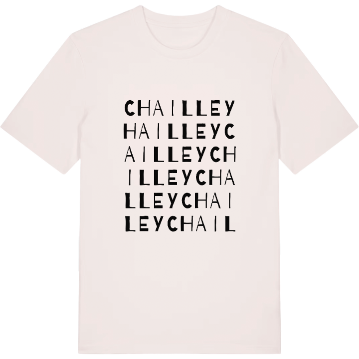 Chailley wordplay t-shirt – t-shirt from PinShirt