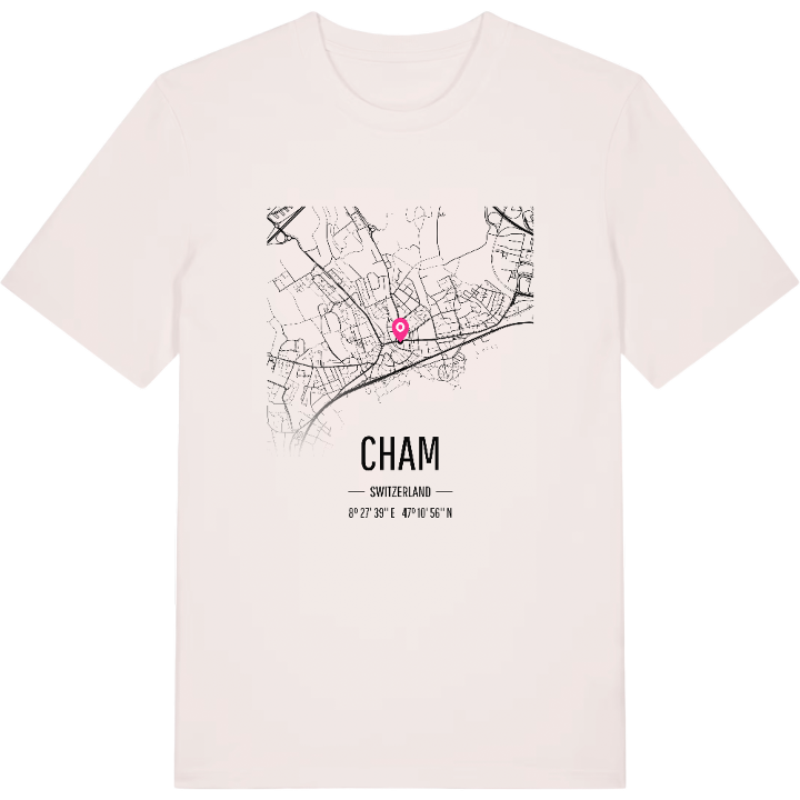 Cham map t-shirt – t-shirt from PinShirt
