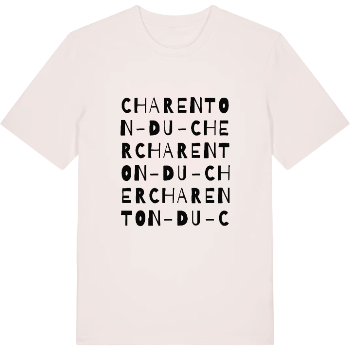 Charenton-du-Cher wordplay t-shirt – t-shirt from PinShirt