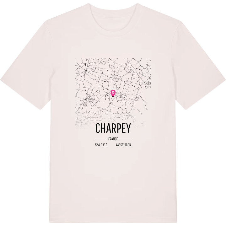 Charpey map t-shirt – t-shirt from PinShirt