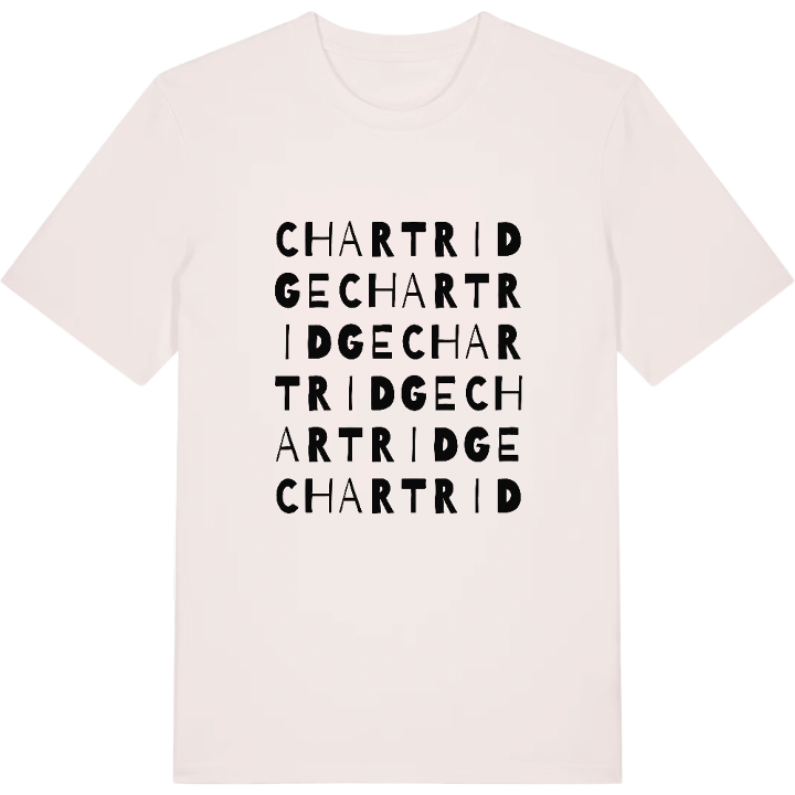 Chartridge wordplay t-shirt – t-shirt from PinShirt