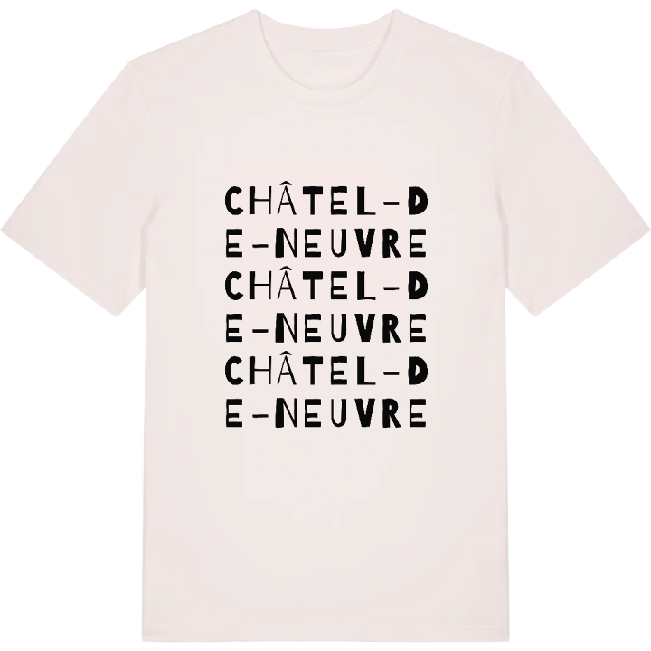 Châtel-de-Neuvre wordplay t-shirt – t-shirt from PinShirt