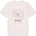 Châtelus-Malvaleix karta t-shirt