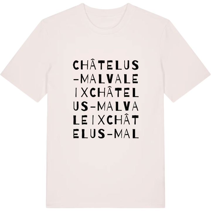 Châtelus-Malvaleix wordplay t-shirt – t-shirt from PinShirt