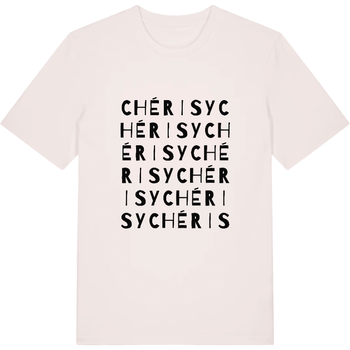 Chérisy wordplay t-shirt – t-shirt from PinShirt