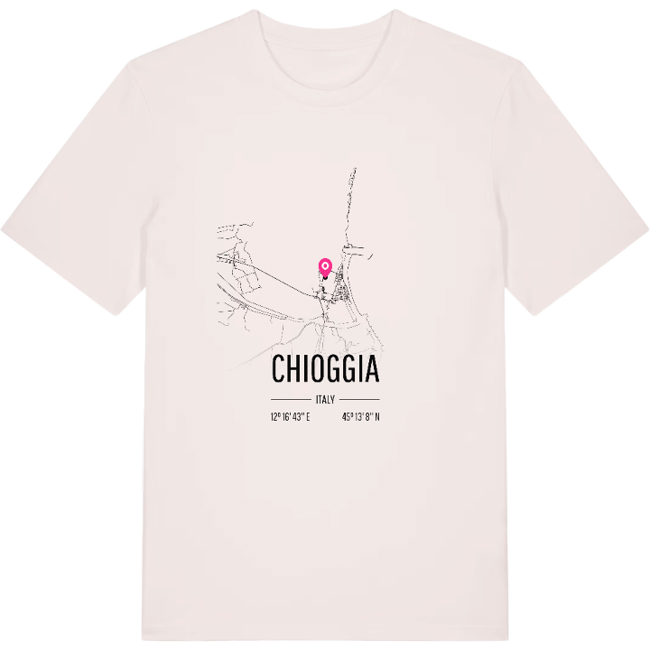 Chioggia map t-shirt – t-shirt from PinShirt