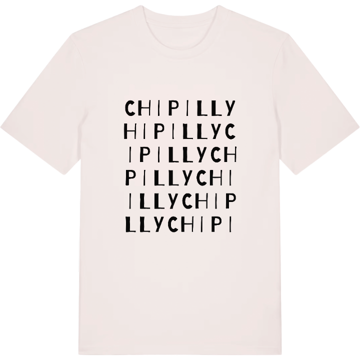 Chipilly wordplay t-shirt – t-shirt from PinShirt