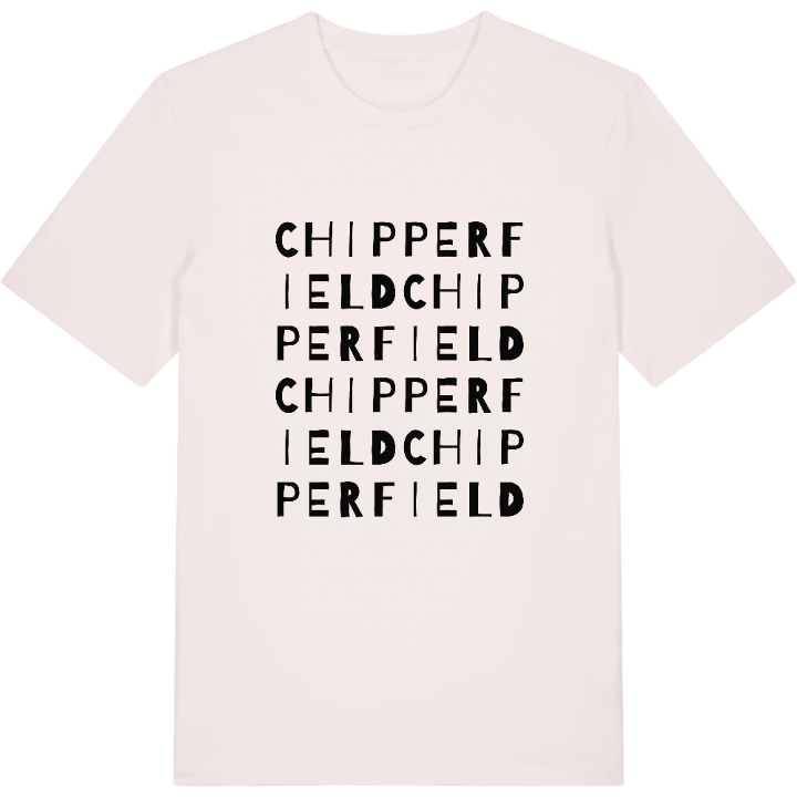 Chipperfield wordplay t-shirt – t-shirt from PinShirt