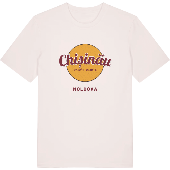 Chișinău circle t-shirt – t-shirt from PinShirt