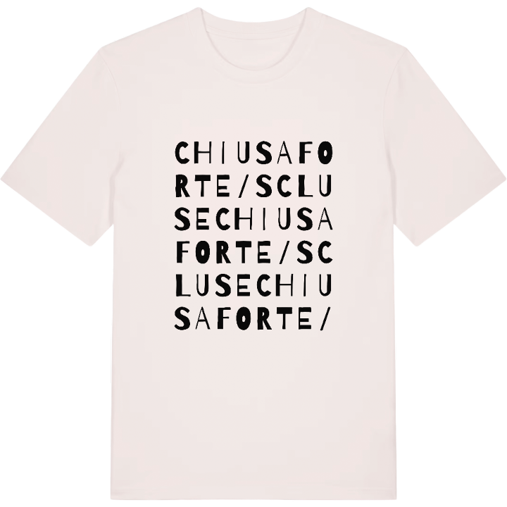Chiusaforte / Scluse wordplay t-shirt – t-shirt from PinShirt