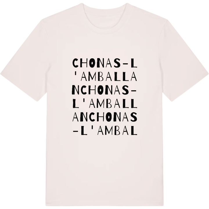 Chonas-l'Amballan wordplay t-shirt – t-shirt from PinShirt