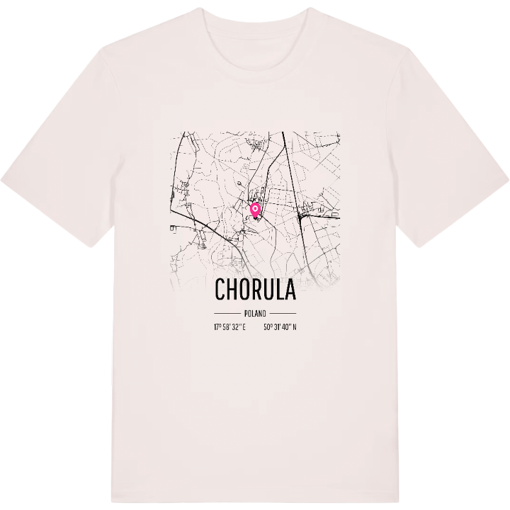Chorula map t-shirt – t-shirt from PinShirt