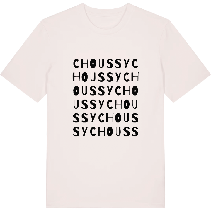 Choussy wordplay t-shirt – t-shirt from PinShirt