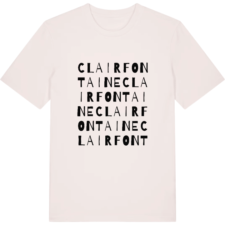 Clairfontaine wordplay t-shirt – t-shirt from PinShirt