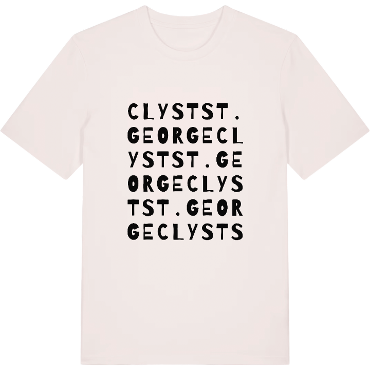 Clyst St. George wordplay t-shirt – t-shirt from PinShirt