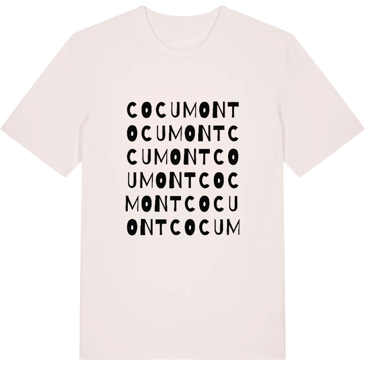 Cocumont wordplay t-shirt – t-shirt from PinShirt