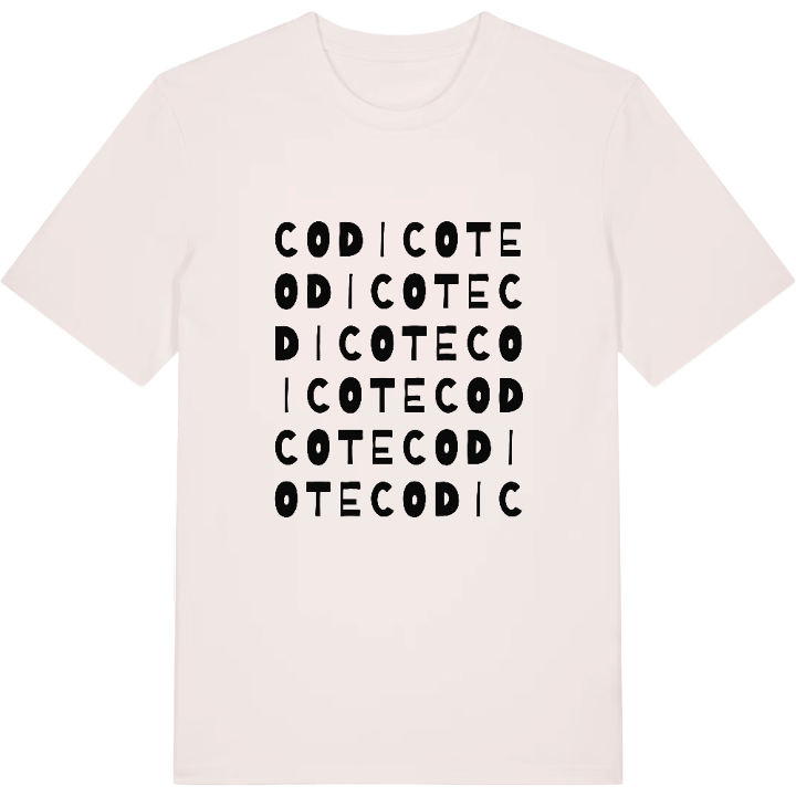 Codicote wordplay t-shirt – t-shirt from PinShirt