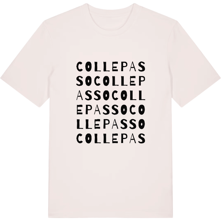 Collepasso wordplay t-shirt – t-shirt from PinShirt