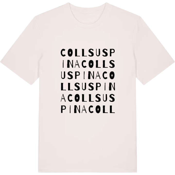 Collsuspina wordplay t-shirt – t-shirt from PinShirt