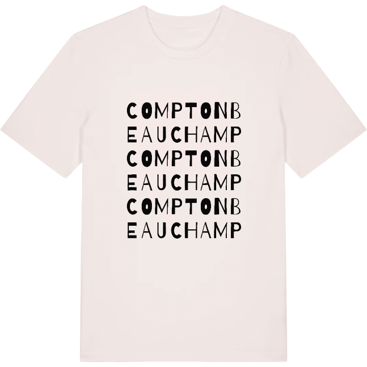 Compton Beauchamp wordplay t-shirt – t-shirt from PinShirt
