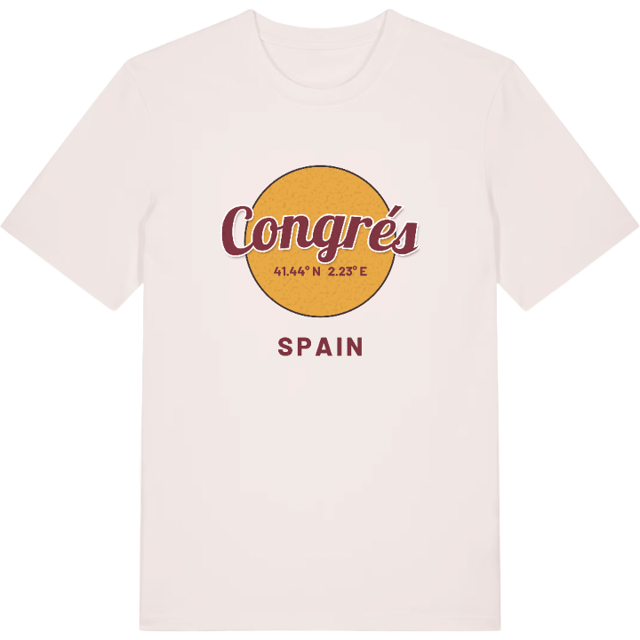 Congrés circle t-shirt – t-shirt from PinShirt