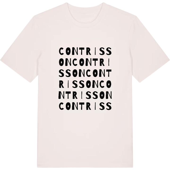 Contrisson wordplay t-shirt – t-shirt from PinShirt