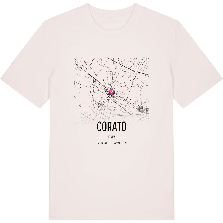 Corato map t-shirt – t-shirt from PinShirt