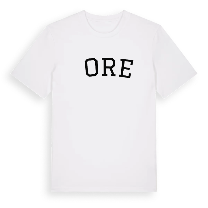 Ćore böjd t-shirt – t-shirt from PinShirt