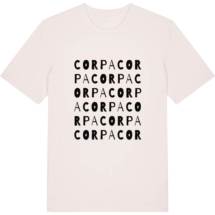 Corpa wordplay t-shirt – t-shirt from PinShirt
