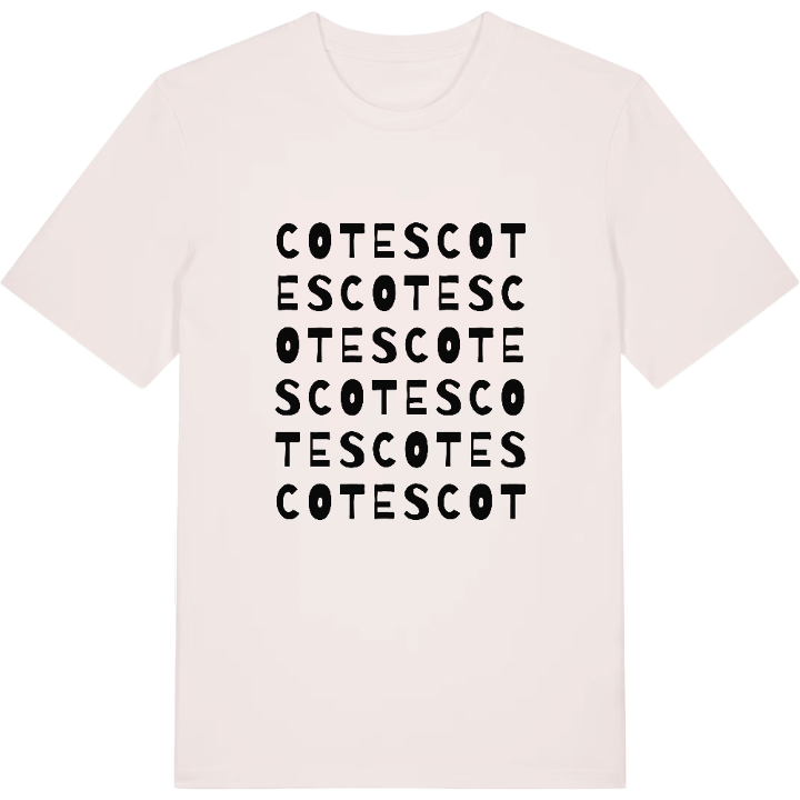 Cotes wordplay t-shirt – t-shirt from PinShirt