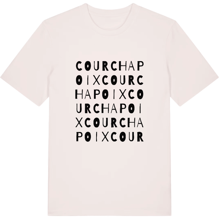 Courchapoix wordplay t-shirt – t-shirt from PinShirt