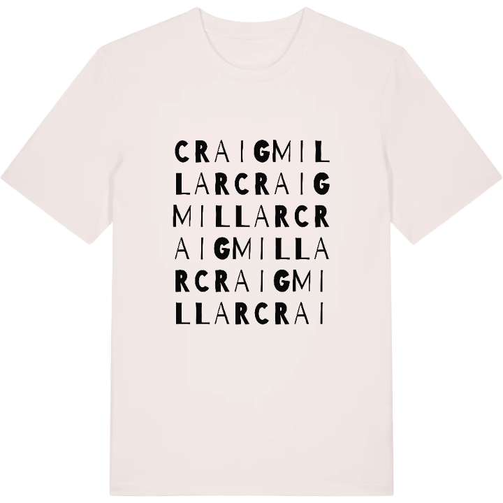 Craigmillar wordplay t-shirt – t-shirt from PinShirt