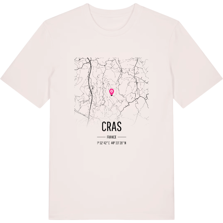 Cras map t-shirt – t-shirt from PinShirt