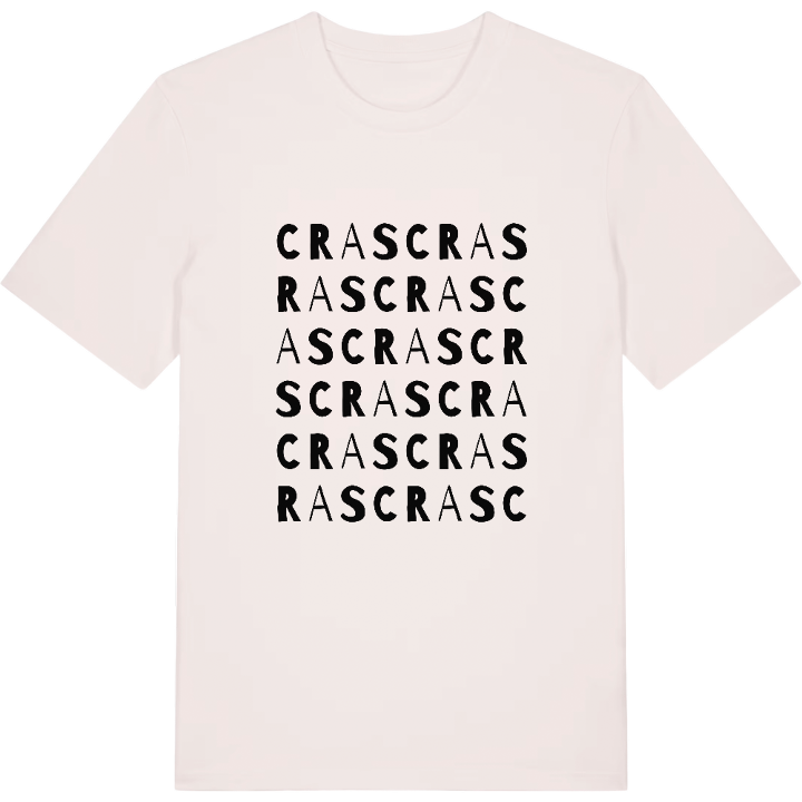 Cras wordplay t-shirt – t-shirt from PinShirt