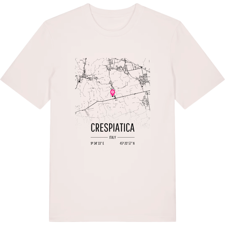 Crespiatica map t-shirt – t-shirt from PinShirt
