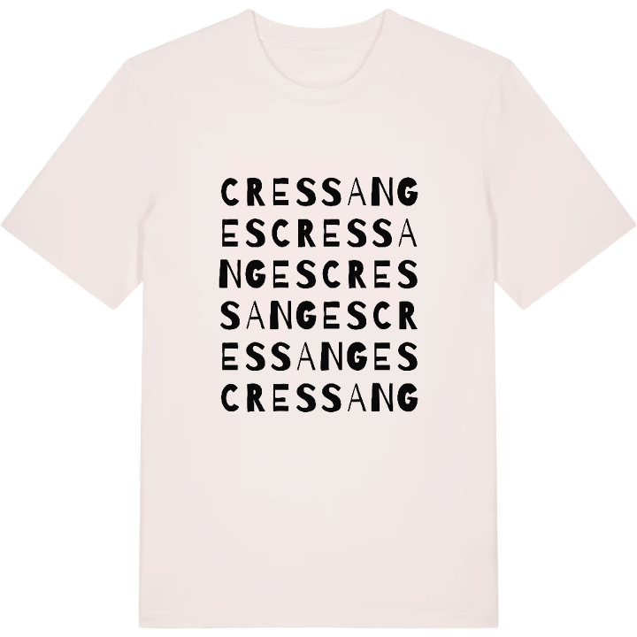 Cressanges wordplay t-shirt – t-shirt from PinShirt