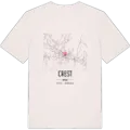 Crest map t-shirt